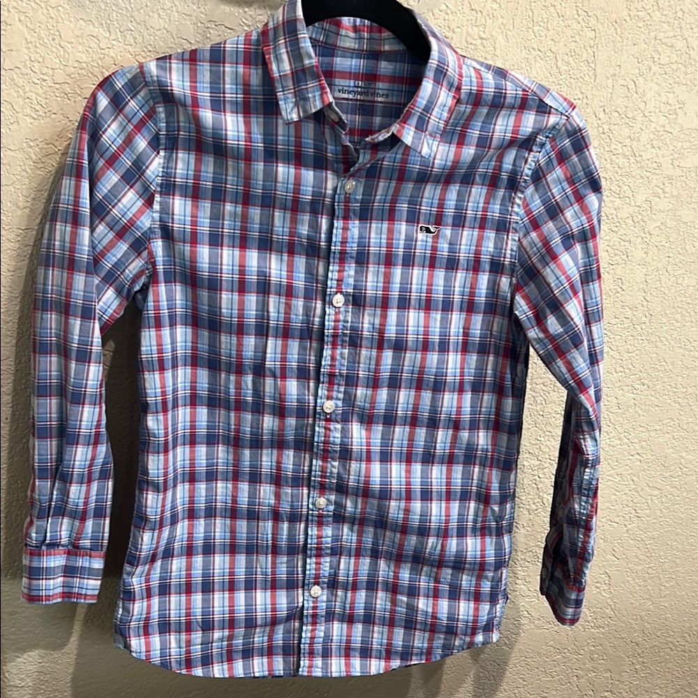 Vineyard Vines Multicolor Plaid Button Down Shirt